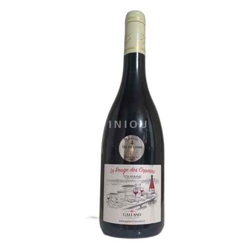Údolí Loiry Touraine Galland Le Rouge des Copains 2023