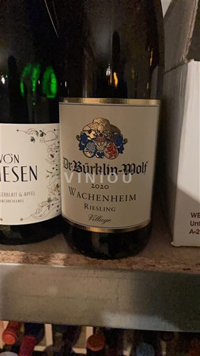 Pfalzul Palatinat Dr. Bürklin-Wolf Wachenheim Riesling Village 2020