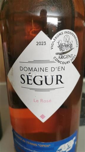 Sud-Vest Côtes du Tarn Domaine En Ségur Le Rosé 2023