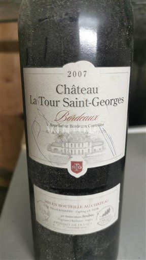 Бордо Château La Tour Saint-Georges 2007