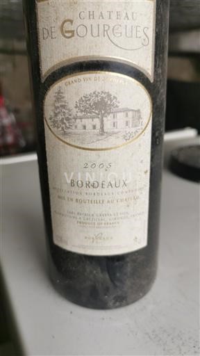 Бордо Château Gourgue 2005