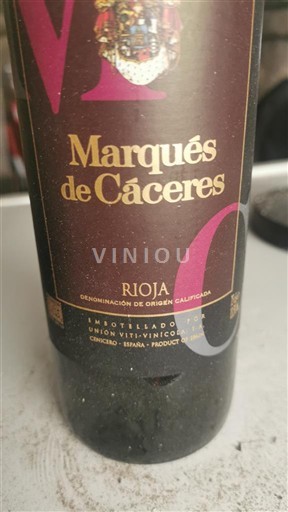 La Rioja Rioja Marqués de Cáceres 2009