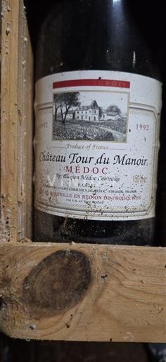 Bordeaux Médoc Château Tour du Manoir 1992