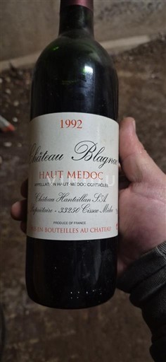 Bordeaux Haut-Médoc Château Blagnac 1992