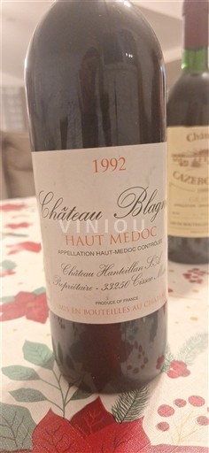 Bordoja Haut-Médoc Château Blagnac 1992