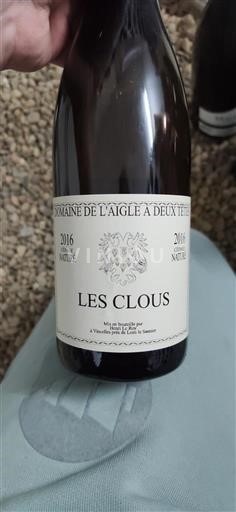 Jura Côtes-du-Jura Domaine L'Aigle à Deux Têtes Les Clous 2016