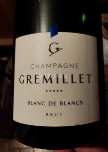 Vinos Espumosos Blanc brut Blanc de Blancs Champagne Gremillet Non millésimé Francia Champaña Champán AOC