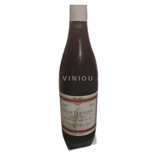 Borgoña Clos-de-vougeot Groubier Père et Fils Les Grands Maupertuis 2018