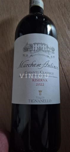 Toscana Chianti Classico Tignanello Marchese Antinori Riserva 2022