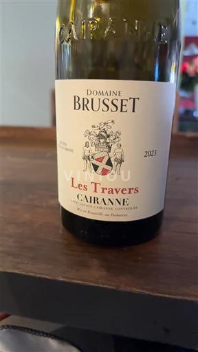 Rona dolina Cairanne Domaine Brusset Les Travers 2023