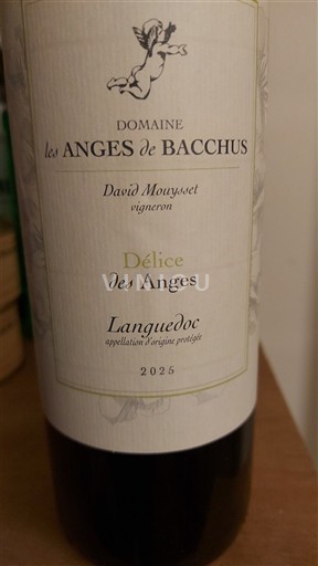Languedoc Domaine Les Anges de Bacchus Délice des Anges 2025