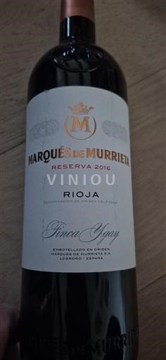 La Rioja Rioja Marqués de Murrieta Finca Ygay Reserva 2016