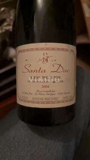 Rona dolina Ni doloceno Santa Duc Les Plans 2004