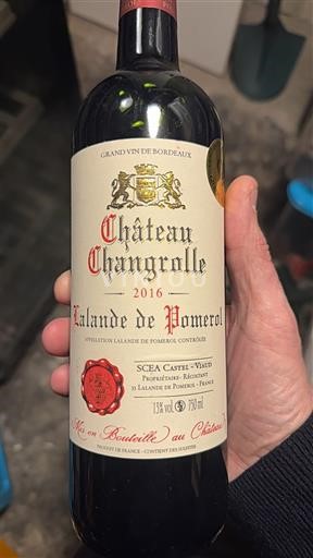 Bordeaux Lalande-de-Pomerol Château Changrolle 2016