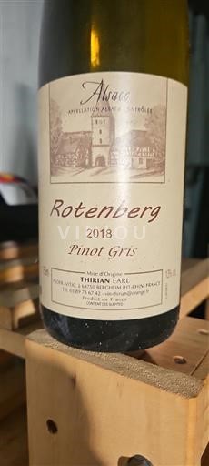 Alsacia Thierry Earl Rotenberg 2018