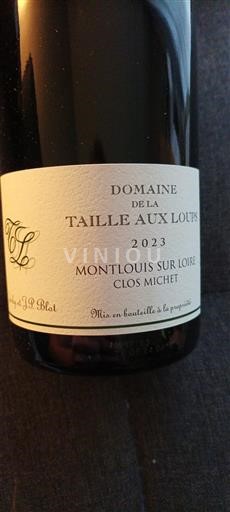 Valea Loarei Montlouis-sur-Loire Domaine La Taille aux Loups Clos Michet 2023