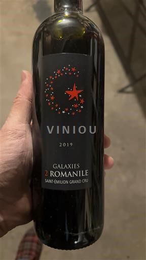 Burdeos Saint-Émilion Gran Cru Grand Cru Romanile Galaxies 2 2019
