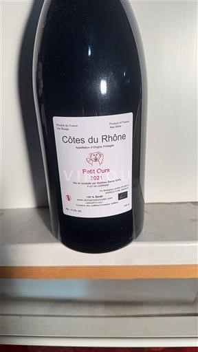 Valea Ronului Côtes-du-Rhône Matthieu Barret Petit Ours 2021