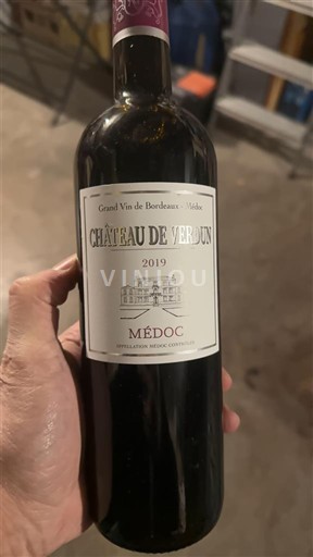 Bordeaux Médoc Château Verdun 2019