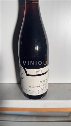 Burgundi Beaune Domaine Vincent Creusefond Les Beaux Fougets 2023