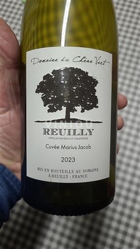 Valea Loarei Reuilly Domaine Chêne Vert Marius Jacob 2023