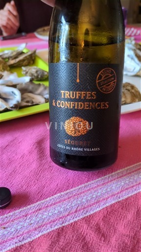 Valea Ronului Côtes-du-rhône-villages Séguret Truffes & Confidences Nemilésimat