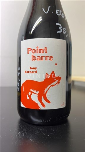 Jura Arbois Tony Bornard Point Barre 2022