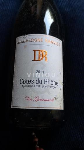 Valea Ronului Côtes-du-Rhône Dauvergne Ranvier Vin Gourmand 2013
