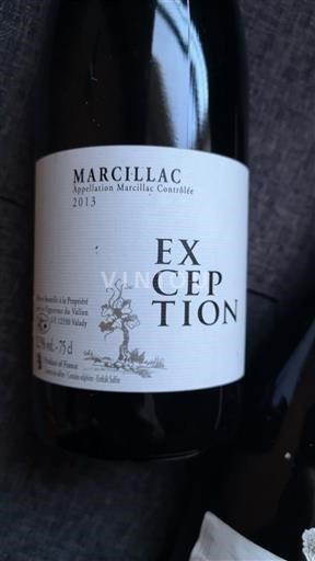 Sud-Vest Marcillac Domaine Cros Exception 2013