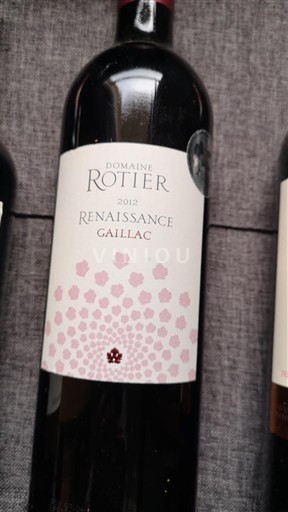 Sud-Vest Gaillac Domaine Rotier Renaissance 2012
