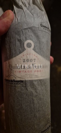Portugalia Porto Quinta do Vesuvio Vintage Port 2007