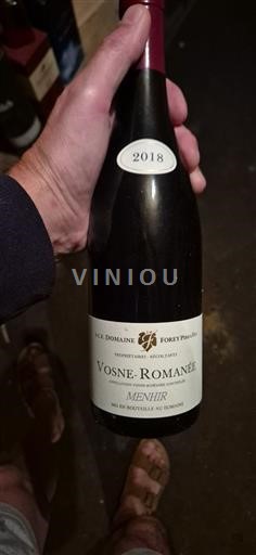 Burgundija Вон-Романе Domaine Forey Père & Fils Menhir 2018