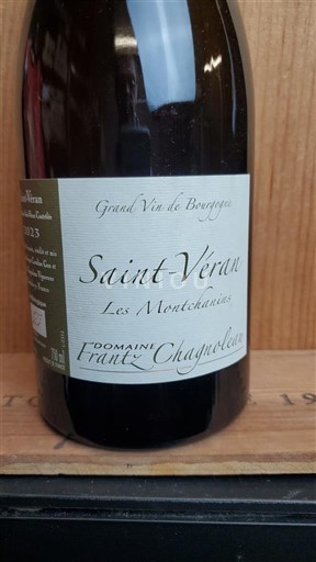 Burgundija Сен-Веран Domaine Frantz Chagnoleau Les Montchanins 2023