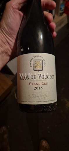 Burgundia Clos-de-vougeot Grand Cru Domaine Drouhin-Laroze 2015