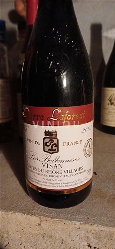 Valea Ronului Côtes-du-rhône-villages Pierre Laforest Les Bellemuses 2003