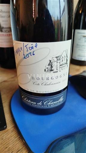 Burgundia Bourgogne Côte Chalonnaise Château Chamilly 2023