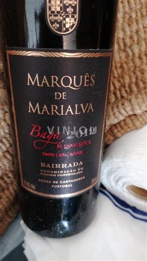 Portugalia Bairrada Adega de Cantanhede Marquês de Marialva Baga Reserva 2019
