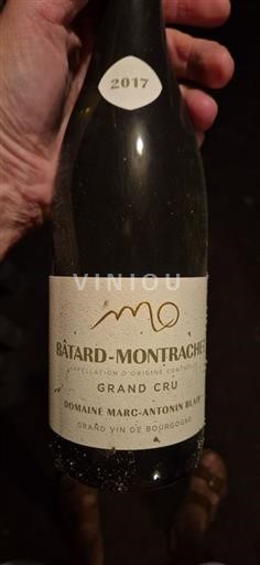Burgundi Bâtard Montrachet Grand Cru Domaine Marc-Antoine Blanc 2017