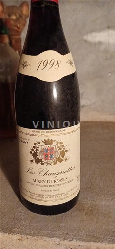 Burgundia Auxey-duresses Laurent Boussey Les Changrilles 1998