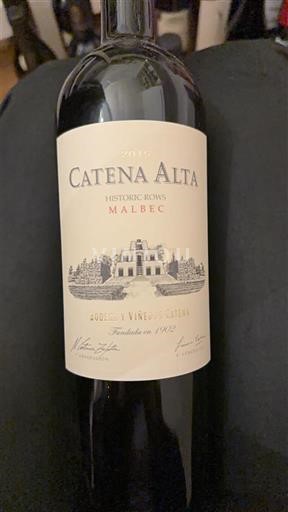 Mendoza Catena Catena Alta Historic Rows 2015
