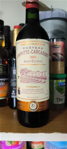 Burdeos Saint-Estèphe Château Laffitte-Carcasset 2003