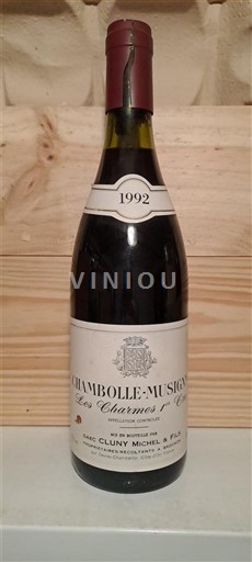 Burgundsko Chambolle-Musigny Premier Cru Cluny Michel & Fils Les Charmes 1er Cru 1992