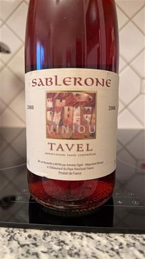 Valea Ronului Tavel Sablerone 2008