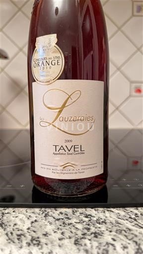 Vina Rosé sec Les Lauzeraies 2009 Francija Rona dolina Tavel AOC