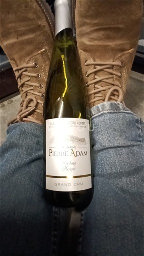 Alsace Määrittelemätön Grand Cru Pierre Adam Riesling Hengst 2022