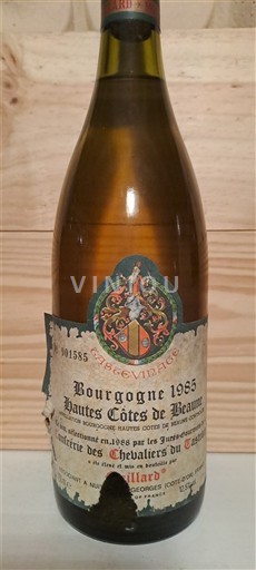 Burgundia Nespecificat Maillard Confrérie des Chevaliers du Tastevin 1985