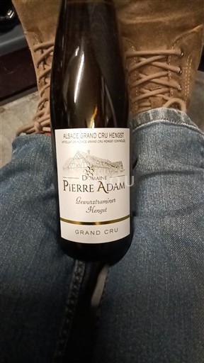 Alsace Määrittelemätön Grand Cru Domaine Pierre Adam Gewurztraminer Hengst 2021