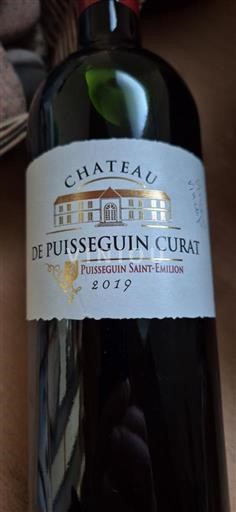 Bordeaux Puisseguin-saint-émilion Château Puisseguin Curat 2019