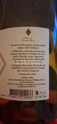 Sud-Vest Pacherenc-du-vic-bilh Domaine Philippe Alauze Nemilésimat