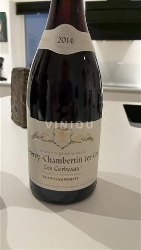 Burgundy Gevrey-Chambertin Premier Cru Jean Gagnerot Les Corbeaux 2014